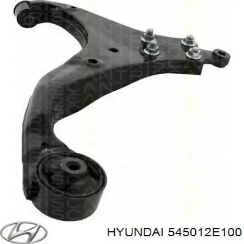 Brazo inferior derecho de la suspensión delantera 545012E100 Hyundai/Kia