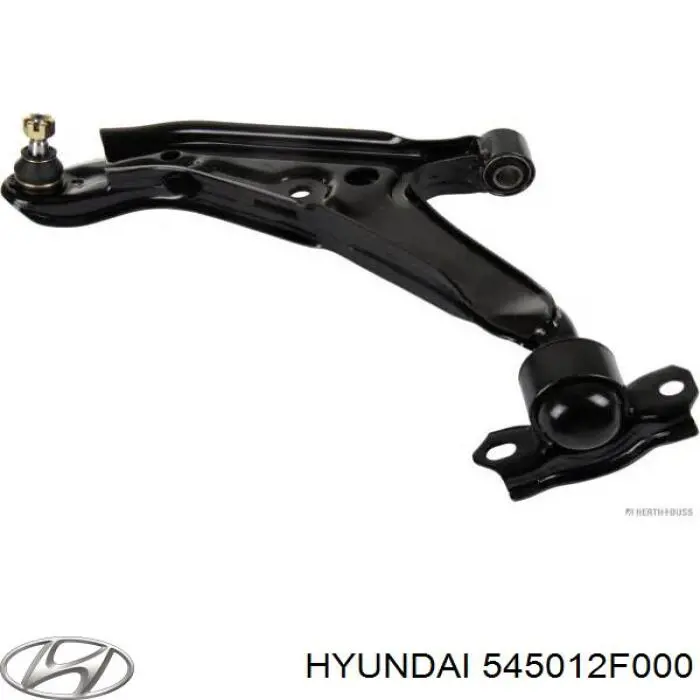 545012F000 Hyundai/Kia barra oscilante, suspensión de ruedas delantera, inferior derecha