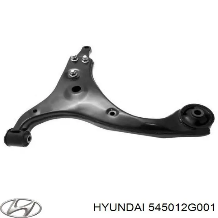 545012G001 Hyundai/Kia barra oscilante, suspensión de ruedas delantera, inferior derecha