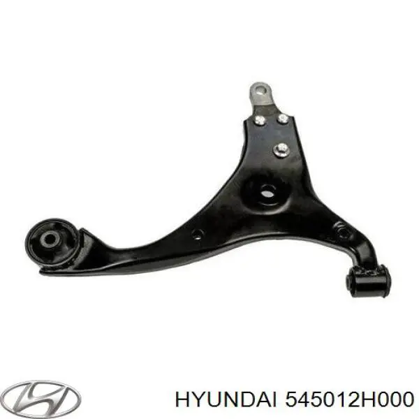 Brazo inferior derecho de la suspensión delantera Hyundai/Kia 545012H000 precio, desde 67,65 EUR