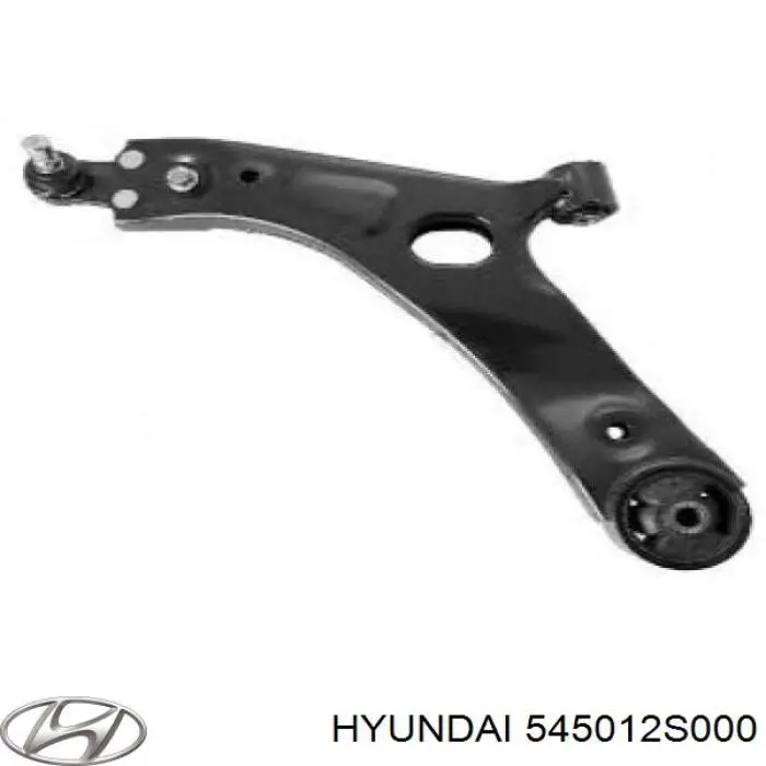 545012S000 Hyundai/Kia barra oscilante, suspensión de ruedas delantera, inferior derecha
