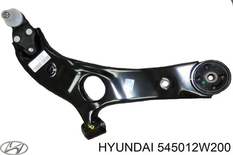 545012W200 Hyundai/Kia barra oscilante, suspensión de ruedas delantera, inferior derecha