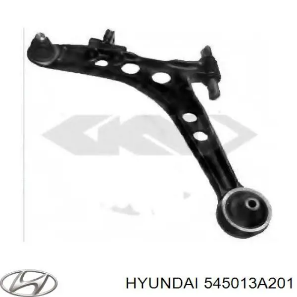 545013A201 Hyundai/Kia barra oscilante, suspensión de ruedas delantera, inferior izquierda