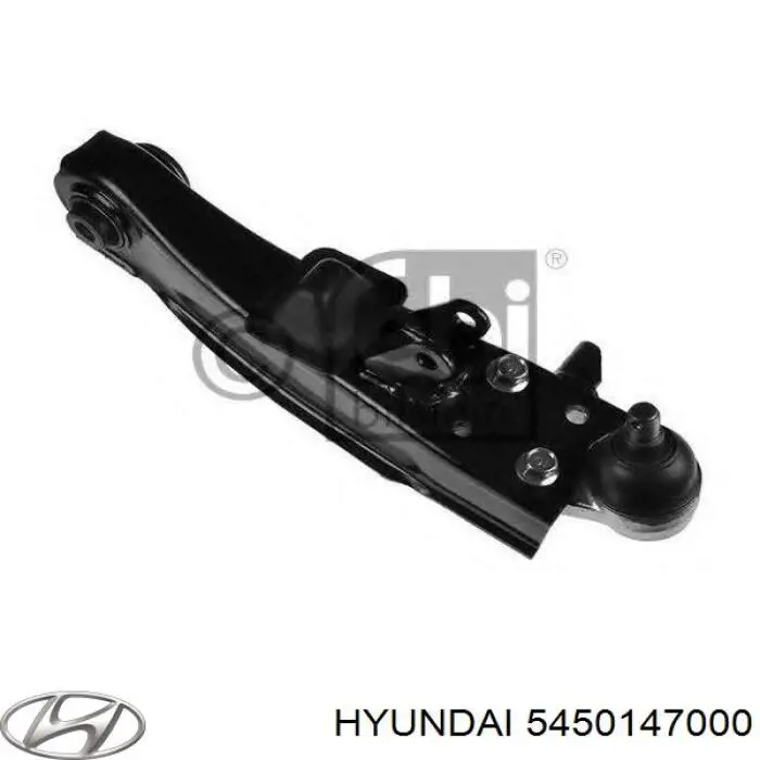 Barra oscilante, suspensión de ruedas delantera, inferior derecha para Hyundai H-1 STAREX 