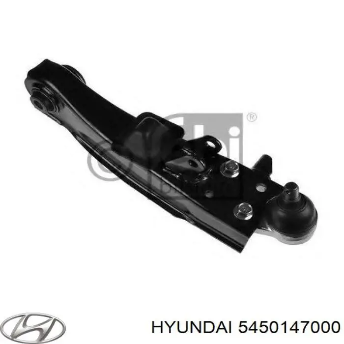 5450147000 Hyundai/Kia barra oscilante, suspensión de ruedas delantera, inferior derecha