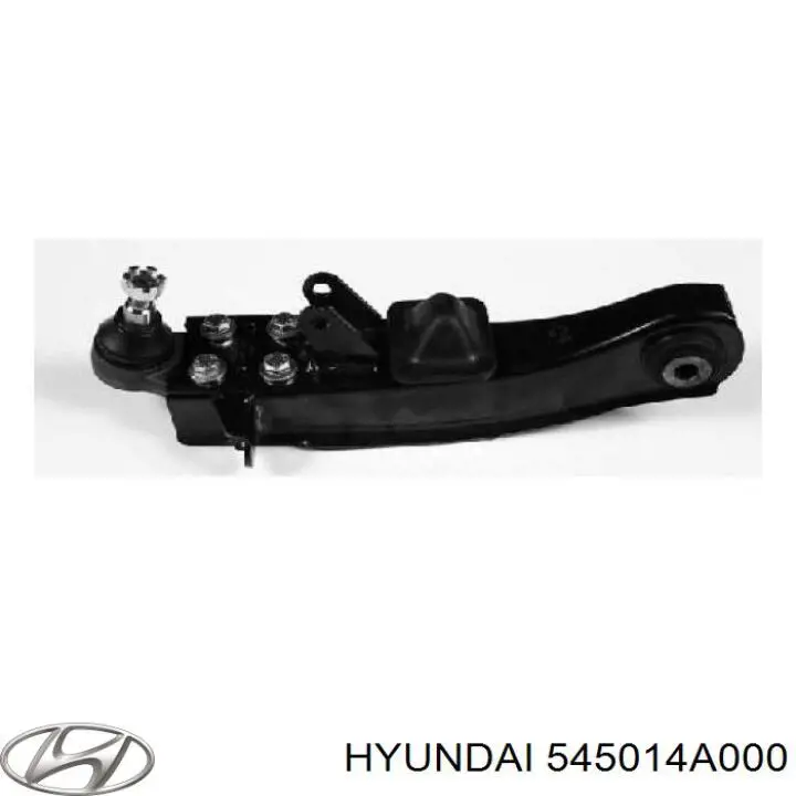 545014A000 Hyundai/Kia barra oscilante, suspensión de ruedas delantera, inferior derecha