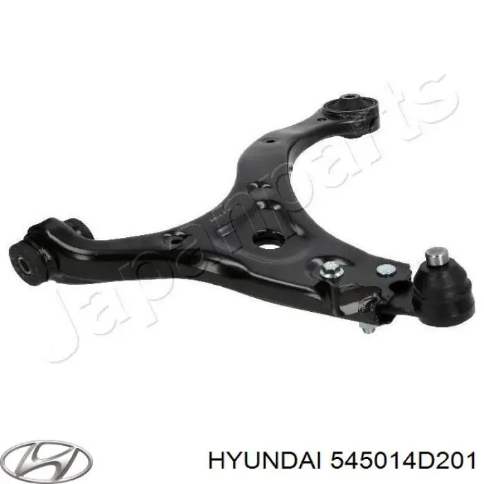 545014D201 Hyundai/Kia barra oscilante, suspensión de ruedas delantera, inferior derecha