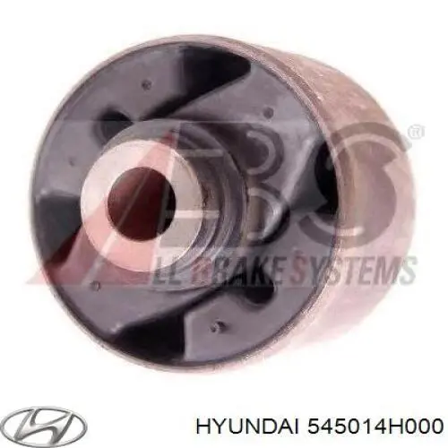 545014H000 Hyundai/Kia barra oscilante, suspensión de ruedas delantera, inferior derecha