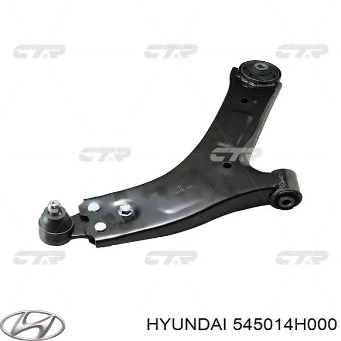 Brazo inferior derecho de la suspensión delantera Hyundai/Kia 545014H005 precio, desde 80,90 EUR