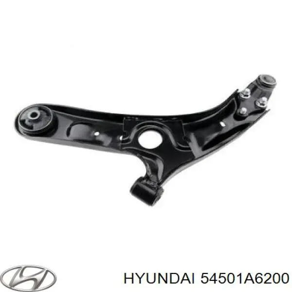 54501A6200 Hyundai/Kia barra oscilante, suspensión de ruedas delantera, inferior derecha