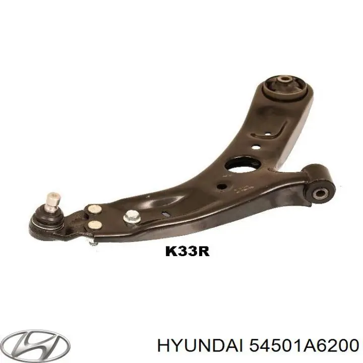 Brazo inferior derecho de la suspensión delantera Hyundai/Kia 54501A6200 precio, desde 74,29 EUR