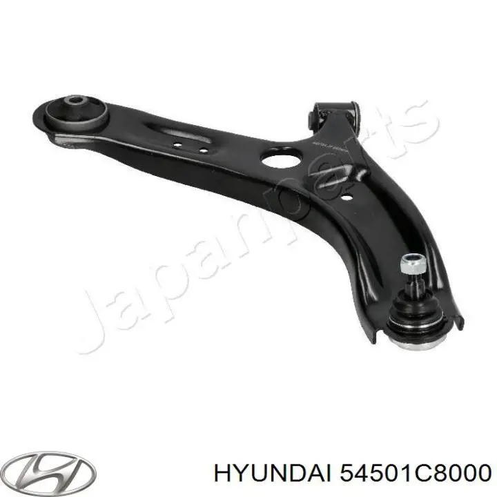 54501C8000 Hyundai/Kia barra oscilante, suspensión de ruedas delantera, inferior derecha