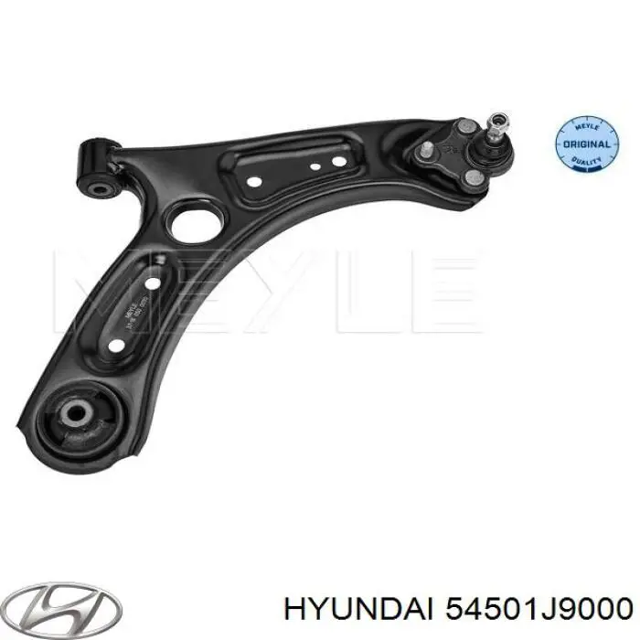 Brazo inferior derecho de la suspensión delantera Hyundai/Kia 54501J9000 precio, desde 87,01 EUR