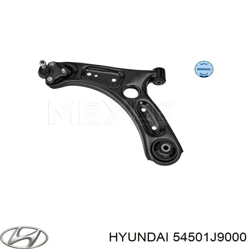 Barra oscilante, suspensión de ruedas delantera, inferior derecha para Hyundai KONA (OS)