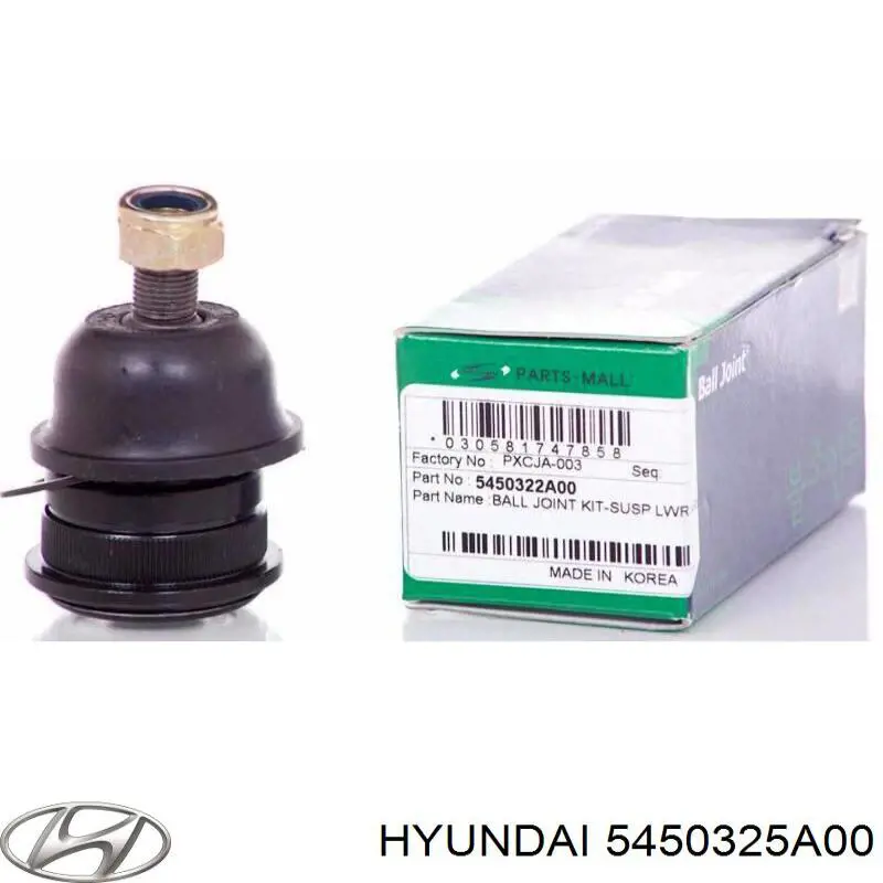 Rótula inferior de suspensión 5450325A00 Hyundai/Kia