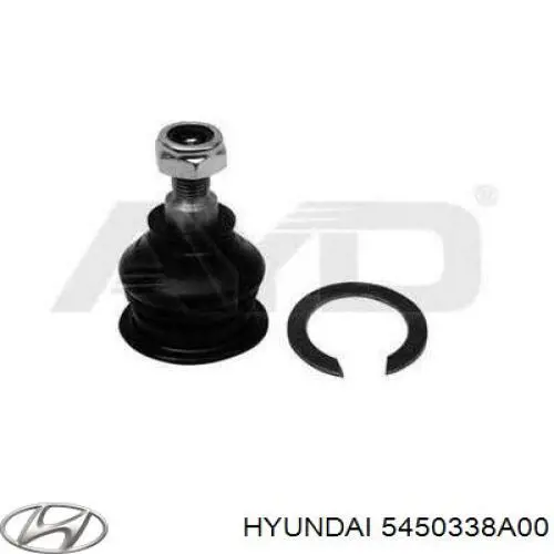 5450338A00 Hyundai/Kia rótula de suspensión inferior