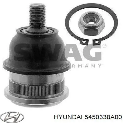 Rótula inferior de suspensión Hyundai/Kia 5450338A00 precio, desde 9,82 EUR