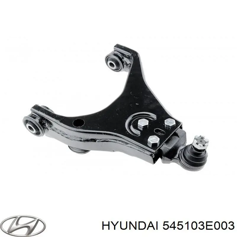Brazo inferior izquierdo de la suspensión delantera Hyundai/Kia 545103E003 precio, desde 69,70 EUR