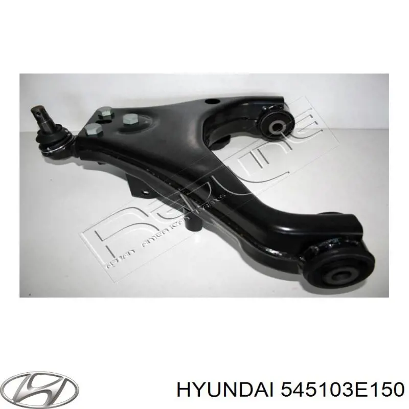 545103E150 Hyundai/Kia barra oscilante, suspensión de ruedas delantera, inferior izquierda