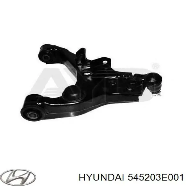 545203E001 Hyundai/Kia barra oscilante, suspensión de ruedas delantera, inferior derecha