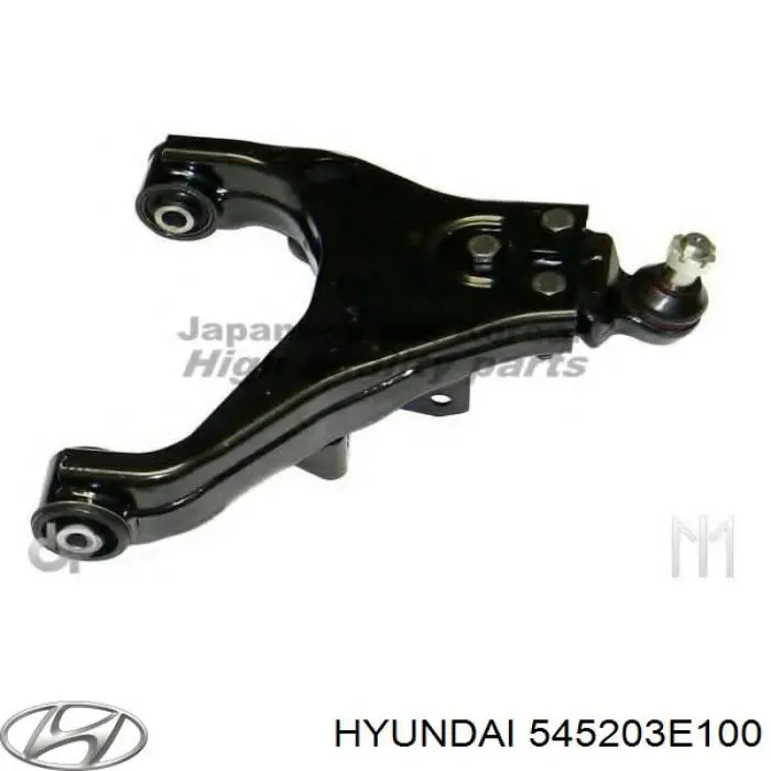 Brazo inferior derecho de la suspensión delantera Hyundai/Kia 545203E100 precio, desde 69,70 EUR