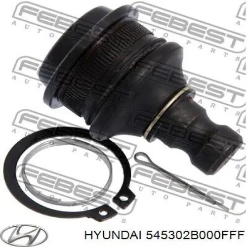 Rótula inferior de suspensión Hyundai/Kia 545302B000FFF precio, desde 10,28 EUR