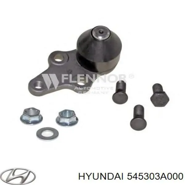 545303A000 Hyundai/Kia rótula de suspensión inferior