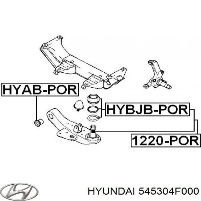 545304F000 Hyundai/Kia