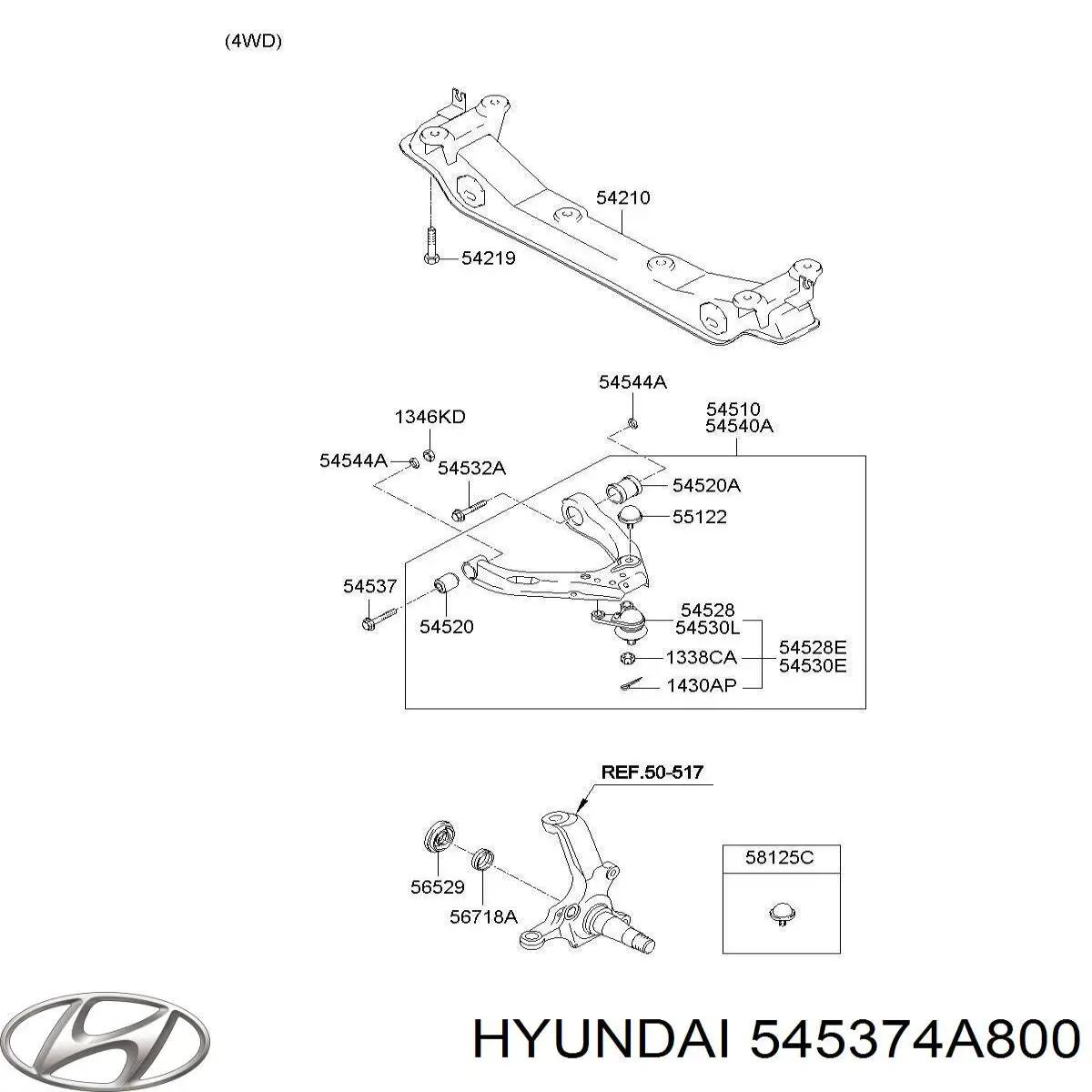 545374A800 Hyundai/Kia