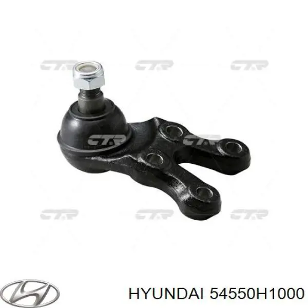 54550H1000 Hyundai/Kia rótula de suspensión inferior