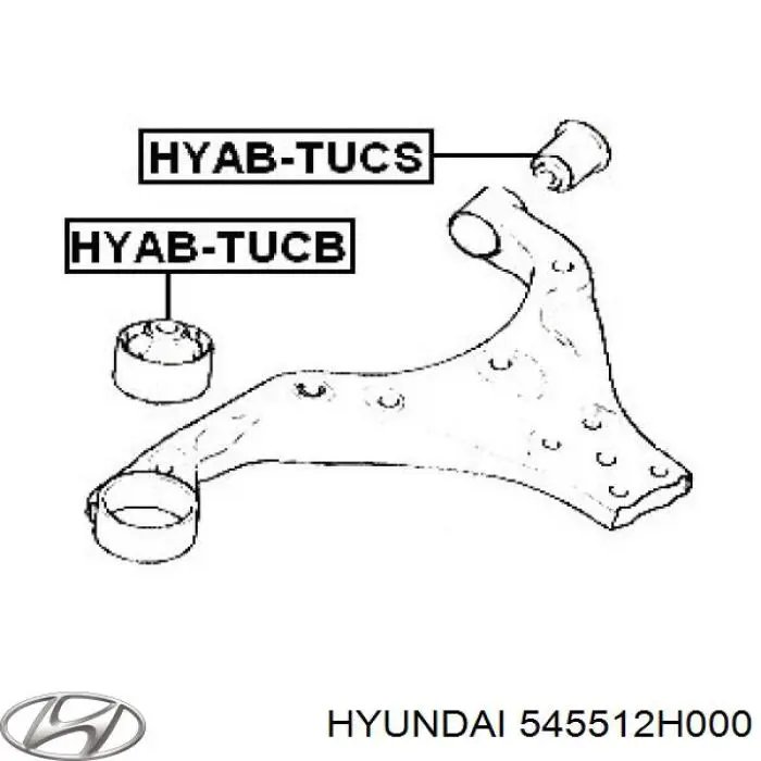 Comprar 545512H000 Hyundai/Kia Silentblock