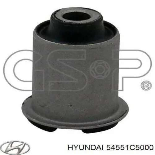 54551C5000 Hyundai/Kia silentblock de suspensión delantero inferior