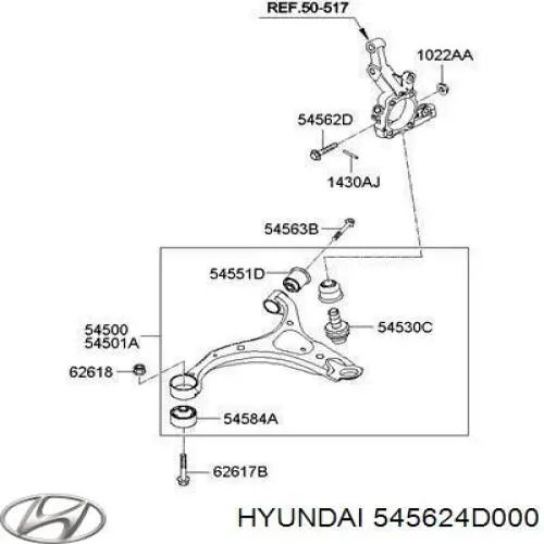 545624D000 Hyundai/Kia