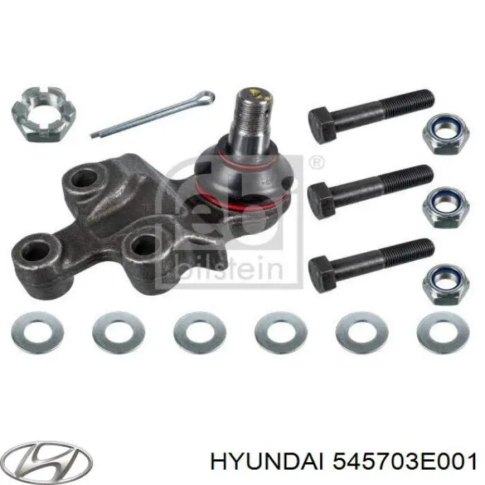 Rótula inferior de suspensión 545703E001 Hyundai/Kia