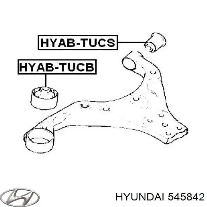 Comprar 545842 Hyundai/Kia Silentblock