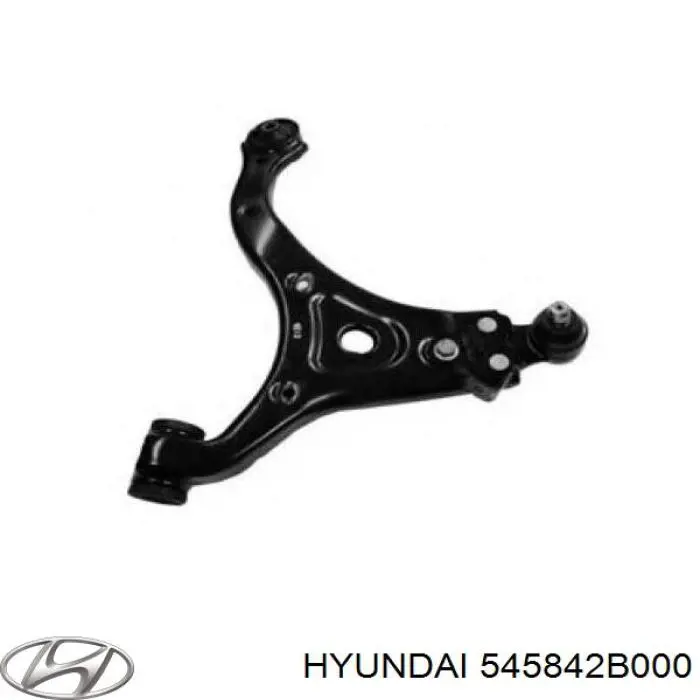 Silentblock del brazo de suspensión 545842B000 Hyundai/Kia