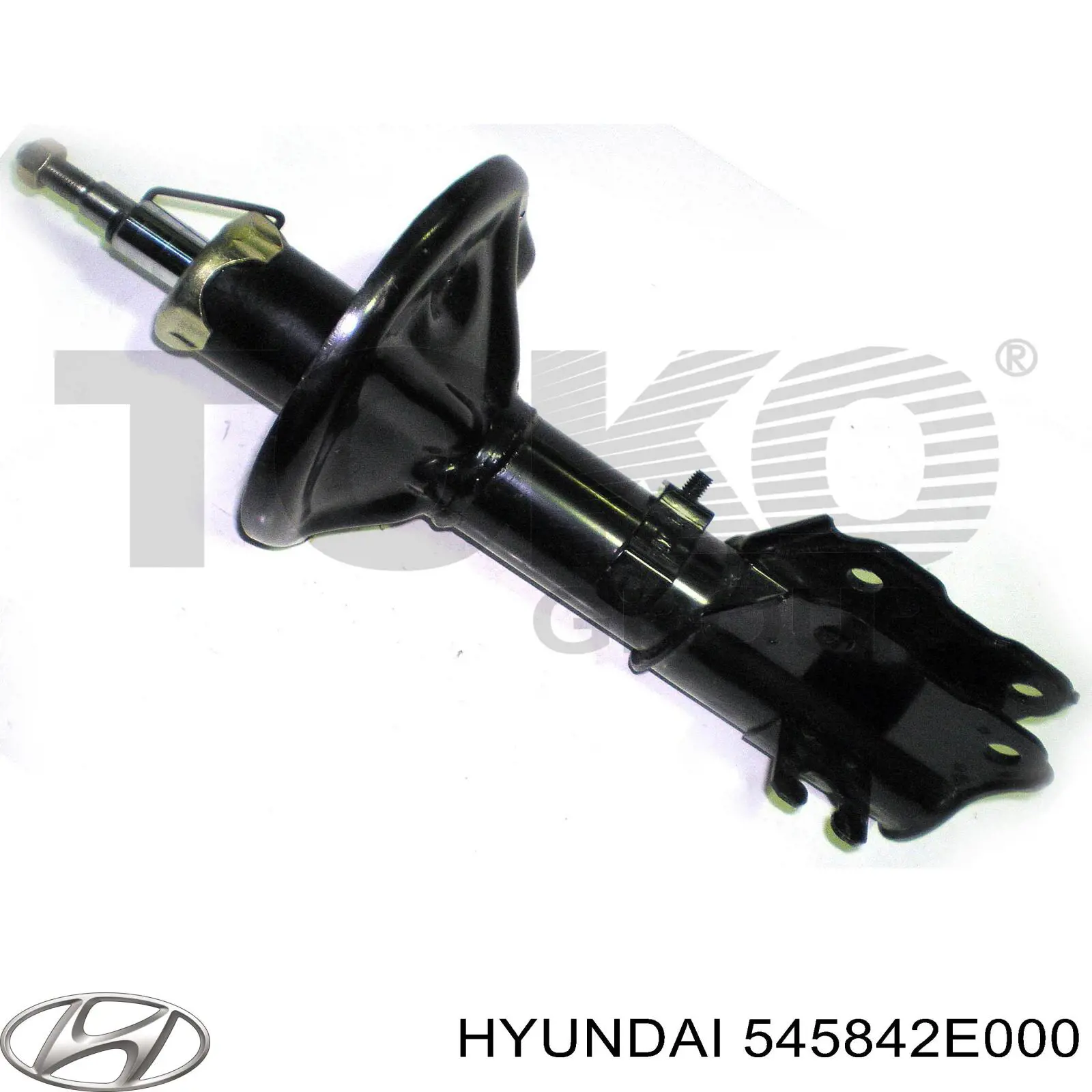 545842E000 Hyundai/Kia Silentblock de brazo de suspensión delantero inferior