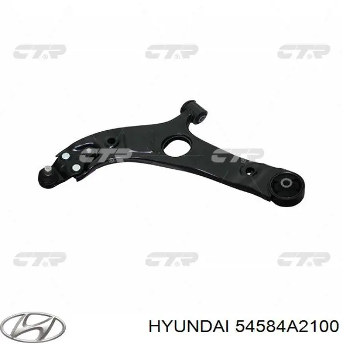Silentblock del brazo de suspensión 54584A2100 Hyundai/Kia