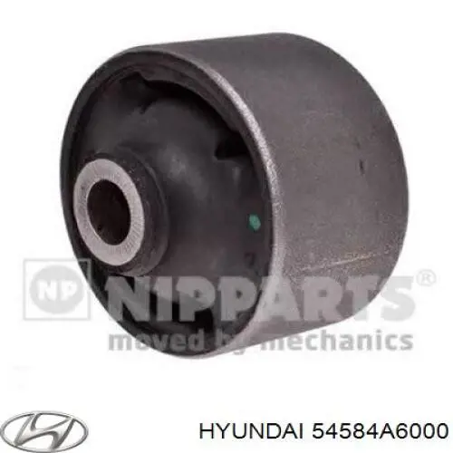 54584A6000 Hyundai/Kia silentblock de suspensión delantero inferior