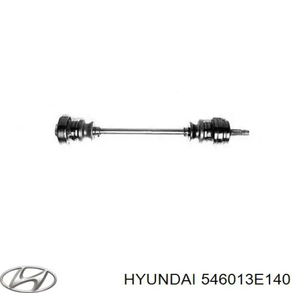 546013E140 Hyundai/Kia muelle de suspensión eje delantero