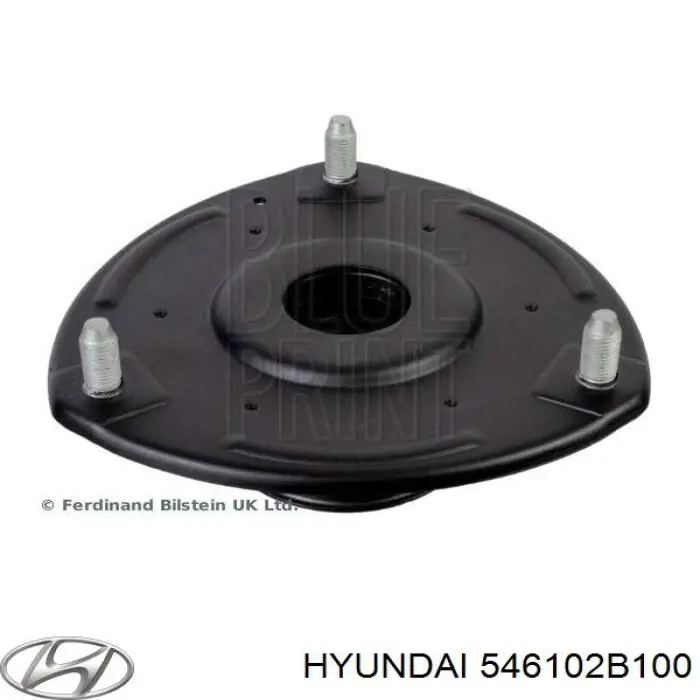 Soporte amortiguador delantero 546102B100 Hyundai/Kia