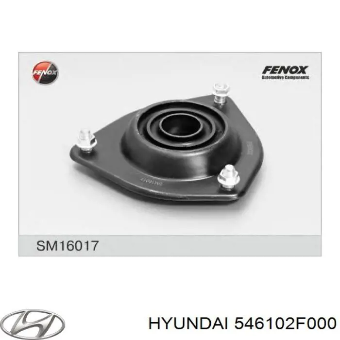 546102F000 Hyundai/Kia soporte amortiguador delantero