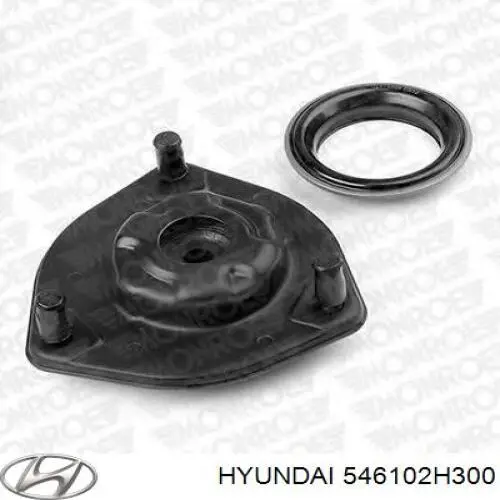 546102H300 Hyundai/Kia soporte amortiguador delantero