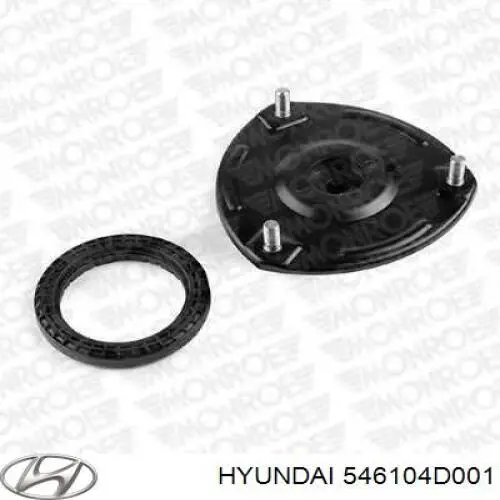 Soporte amortiguador delantero 546104D001 Hyundai/Kia