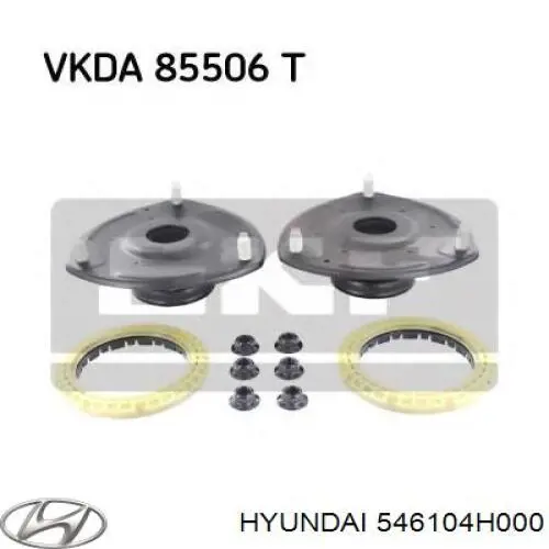 546104H000 Hyundai/Kia soporte amortiguador delantero