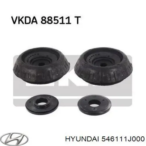 Soporte del amortiguador delantero Hyundai/Kia 546111J000 precio, desde 14,23 EUR