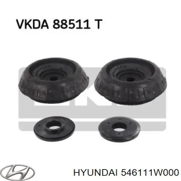 Soporte del amortiguador delantero Hyundai/Kia 546111W000 precio, desde 28,63 EUR