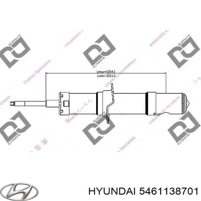Comprar 5461138701 Hyundai/Kia Amortiguador