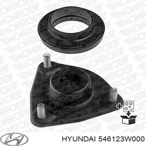 Comprar 546123W000 Hyundai/Kia Rodamiento de soporte del amortiguador delantero