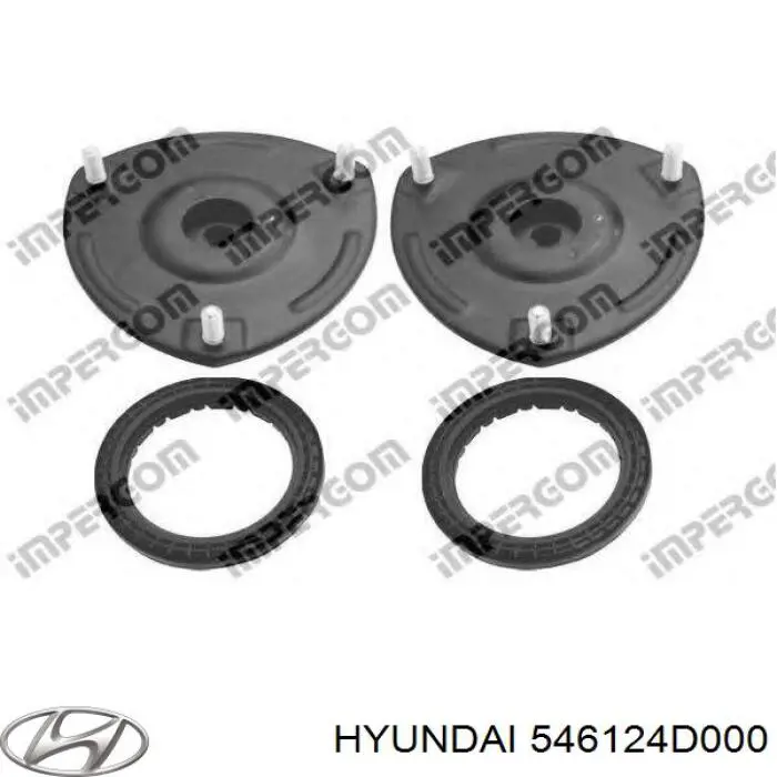 Rodamiento amortiguador delantero Hyundai/Kia 546124D000